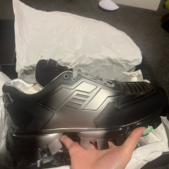 BRAND NEW PRADA CLOUD BUST SILVER AND BLACK - Picture 14 of 14